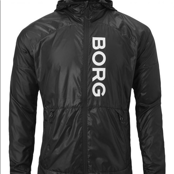 Bjrn Borg Ace Windbreaker Jacket Black 
